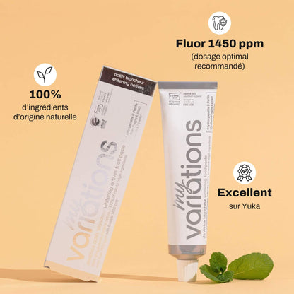 Dentifrice Hydroxyapatite 2% | Actifs Blancheur